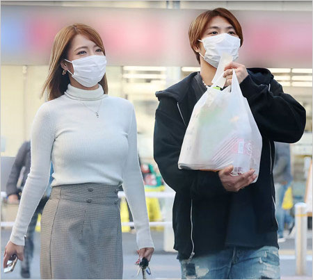 阿部一二三選手と彼女・橋本梨菜