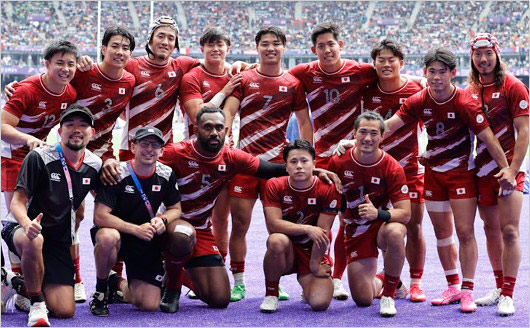 パリ五輪・7人制ラグビー日本代表メンバー画像