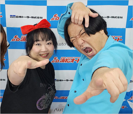 永野と奥さんのカルーア啓子（バルーン漫談師）