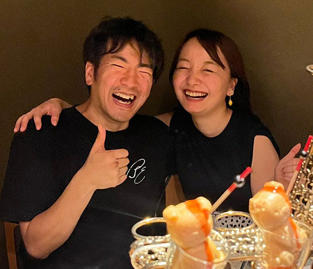 川口ゆりアナとパートナー流拓巳