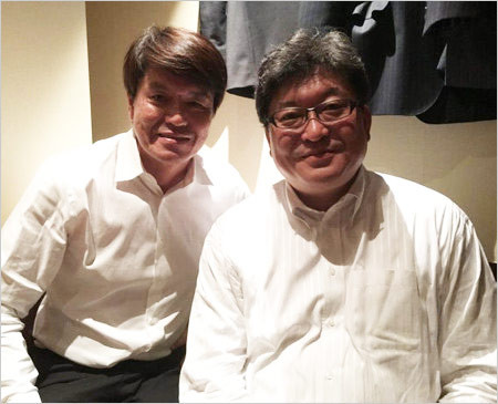 ヒロミと萩生田光一衆議院議員の2ショット画像