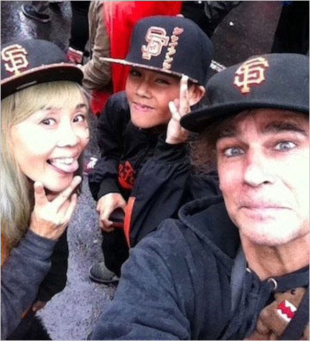 野沢直子と元旦那ボブ&息子の海