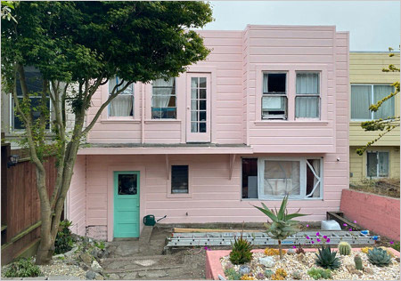 野沢直子が暮らすサンフランシスコの自宅画像