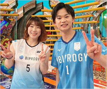 わたがしペア東野有紗&渡辺勇大選手