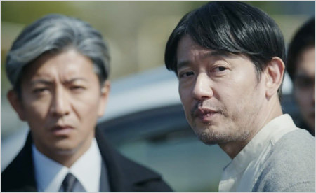 筒井道隆と木村拓哉が教場共演シーンの画像