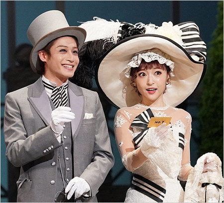 神田沙也加と前山剛久がマイ・フェア・レディ共演時の画像