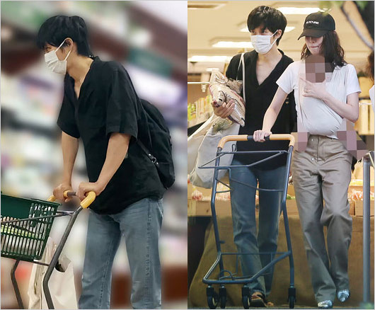 松坂桃李と戸田恵梨香が子供連れてオーガニックスーパーで買物姿