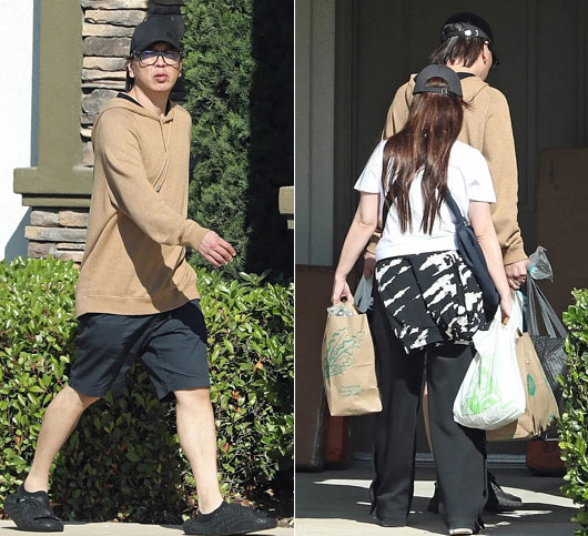 水原一平被告と妻の画像