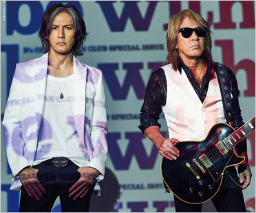 B'z稲葉浩志と松本孝弘