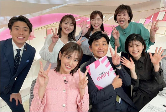 news every.現在の出演者の画像