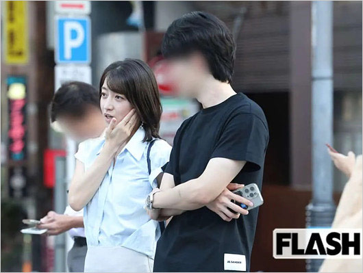 NHK赤木野々花アナと新彼氏のデート画像