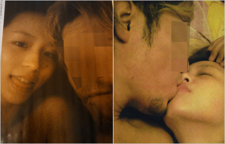 平野綾と元彼氏の流出キスベッド画像