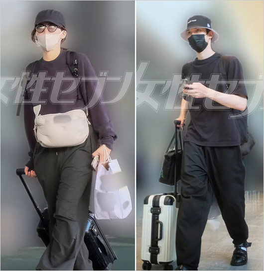 綾瀬はるかとSixTONESジェシーのラスベガス旅行画像