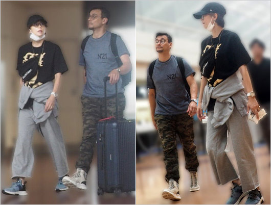 米倉涼子と恋人でアルゼンチンタンゴのダンスパートナー ゴンサロ・クエッショの2ショット画像