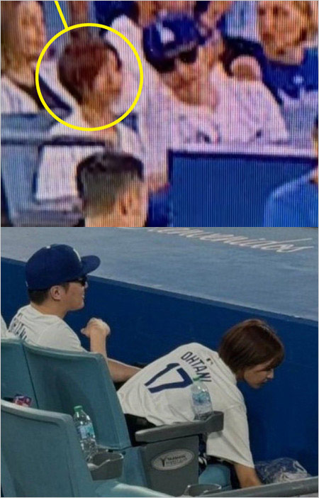 加藤純一と不倫相手のセクシー女優・本郷愛が不倫バレ、ドジャース試合観戦画像