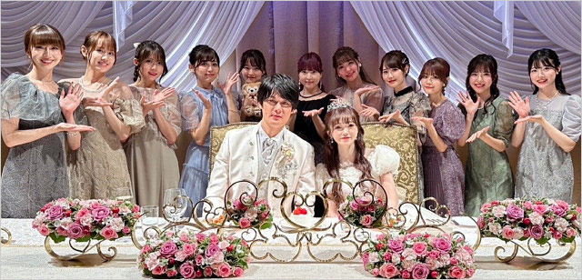 中井りかの結婚式出席のNGT48メンバー