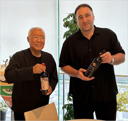 服部幸應と栃ノ心