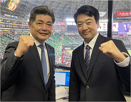 テレビ朝日・三上大樹アナと工藤公康