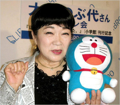 ドラえもん役の大山のぶ代