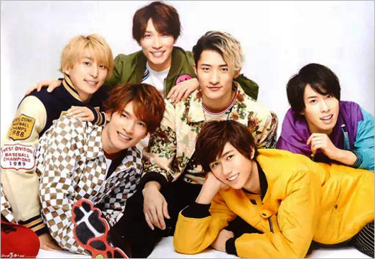 Snow Man6人組時代の画像