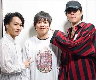 RADWIMPSの武田祐介・桑原彰・野田洋次郎