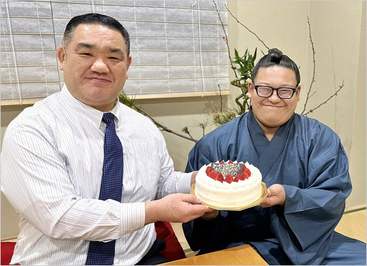 西岩親方と幹希の里