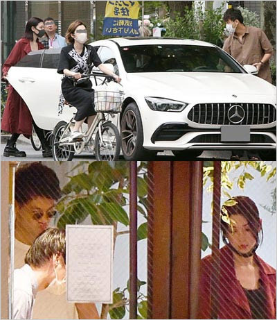 竹内涼真と三吉彩花の2ショット画像