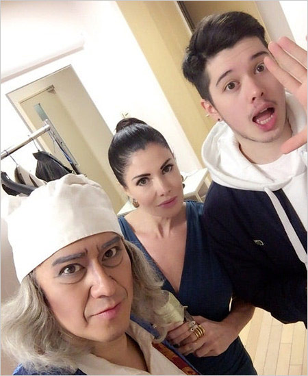 川崎麻世と元妻カイヤ＆長男・至恩（シオン・ザイオン）