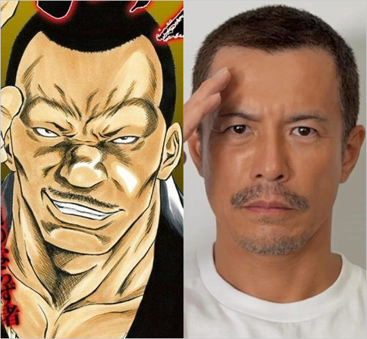 ドンケツ・ロケマサと伊藤英明のビジュアル比較画像