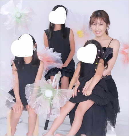 熊田曜子と子供たち