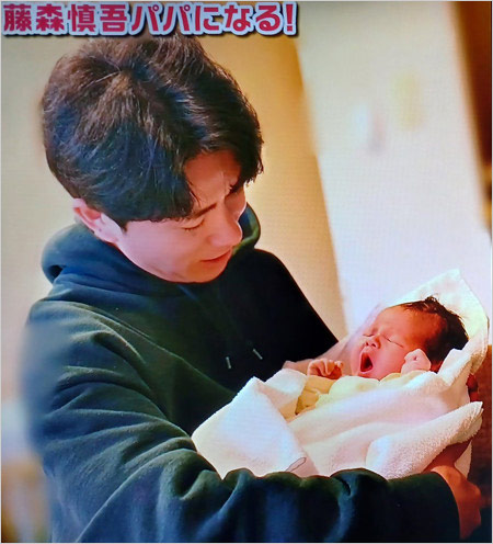 オリラジ藤森慎吾と子供の画像