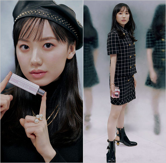 芦田愛菜がDiorアンバサダー、VOGUE JAPANの画像