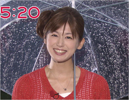 加藤真輝子アナがやじうまプラスの気象キャスター時代
