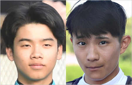 横山琉人騎手と佐々木大輔騎手