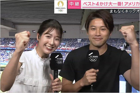 パリ五輪中継担当の桝田沙也香アナウンサー