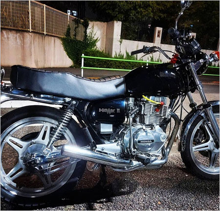 Z李が盗まれたバイク（バブ）