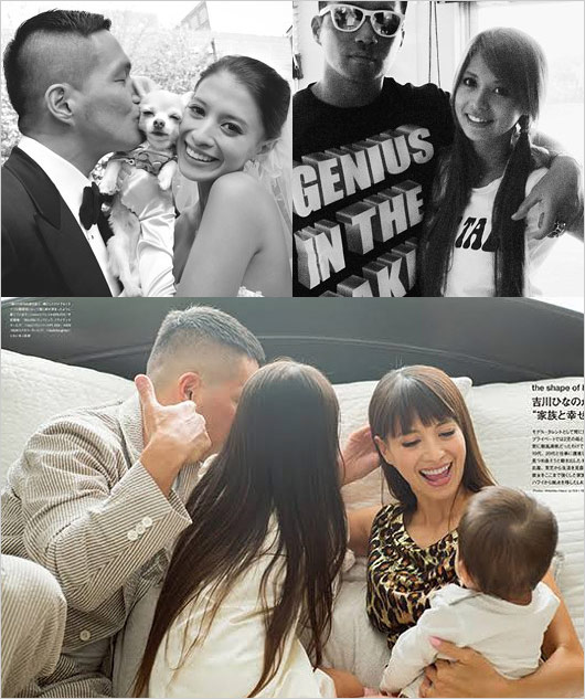 吉川ひなのと離婚した元旦那と子供