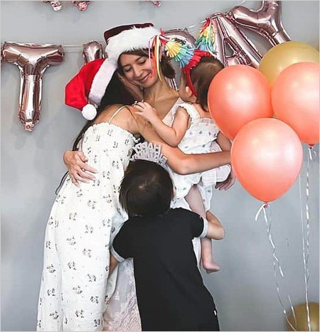 吉川ひなのと子供たち