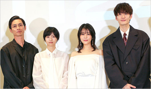 ドラマ『1122 いいふうふ』出演の高良健吾、西野七瀬、高畑充希、岡田将生