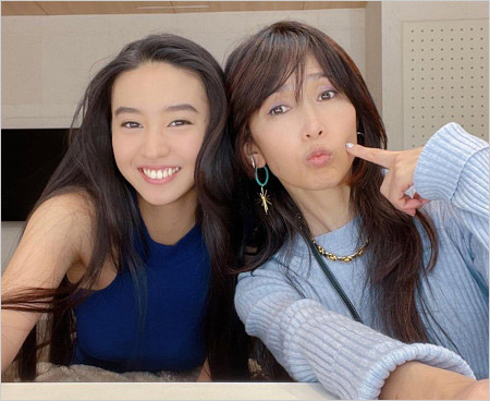 工藤静香と次女Koki