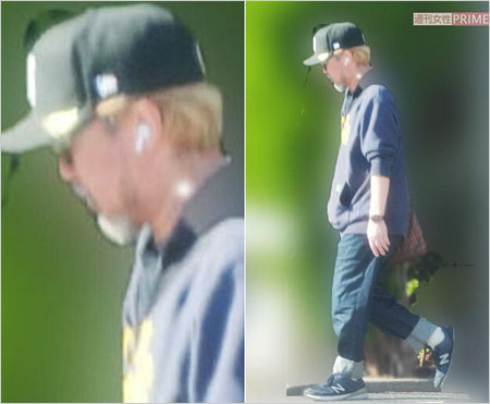 白ひげ生やしたスピードワゴン小沢一敬の近影