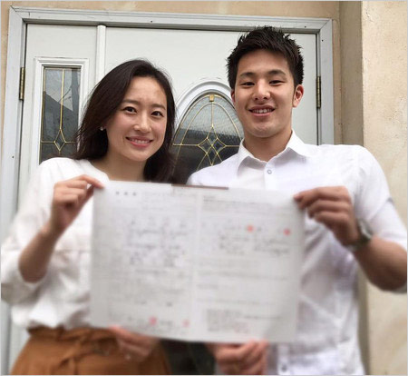 瀬戸大也選手と馬淵優佳