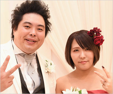 へずまりゅうと妻しーちゃん