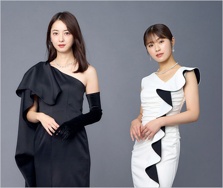 TBSドラマ『地獄の果てまで連れていく』出演の佐々木希＆渋谷凪咲