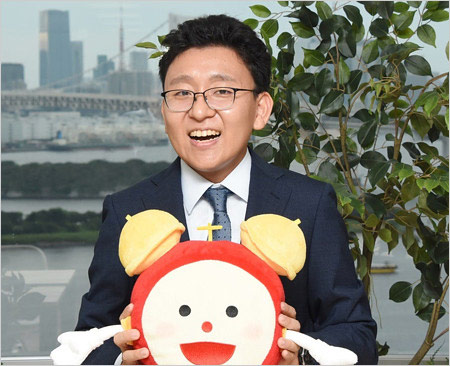 めざましどようび・お天気キャスター上垣皓太朗アナウンサー