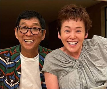 明石家さんまと大竹しのぶ
