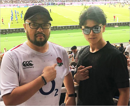 眞栄田郷敦と長野隆明社長(エージェント事務所『株式会社一瞬と永遠』CEO)