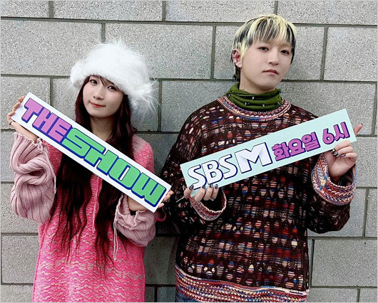 YOASOBI『THE SHOW』出演時の画像