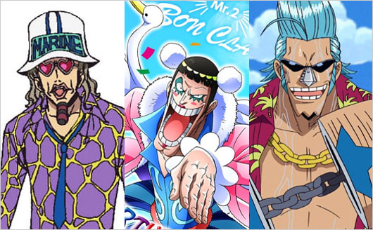 矢尾一樹が演じるワンピースのキャラ（ジャンゴ ボン・クレー フランキー）