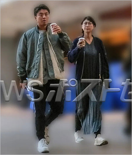 古閑美保と再婚相手・野田早人（リッキーハヤト）の2ショット画像